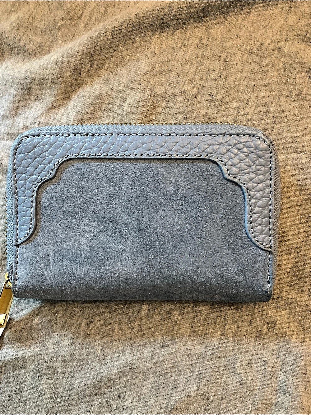 Isadora Tere S Zip Around Wallet Blue NWT